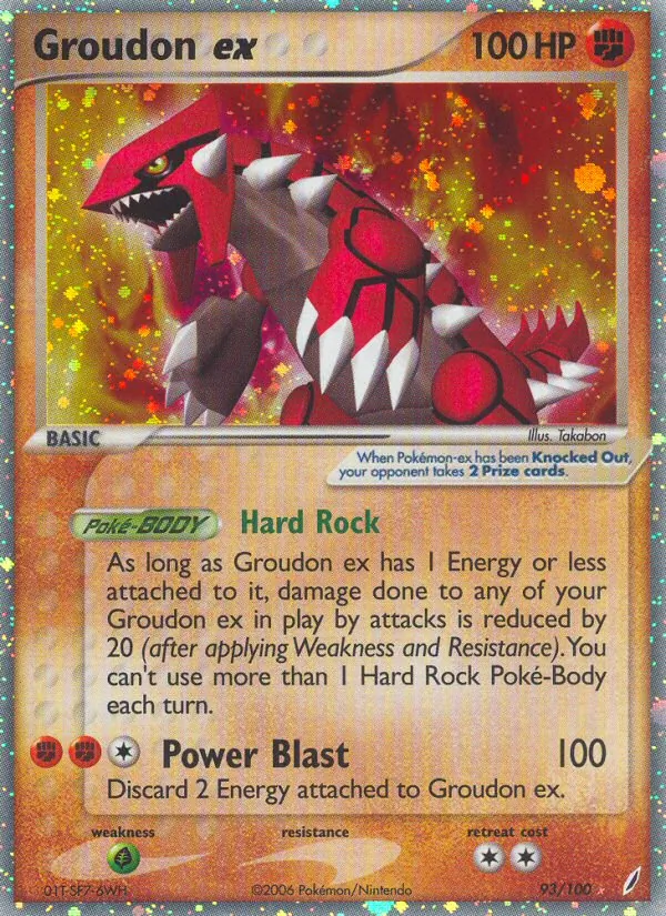 Groudon-ex 93/100