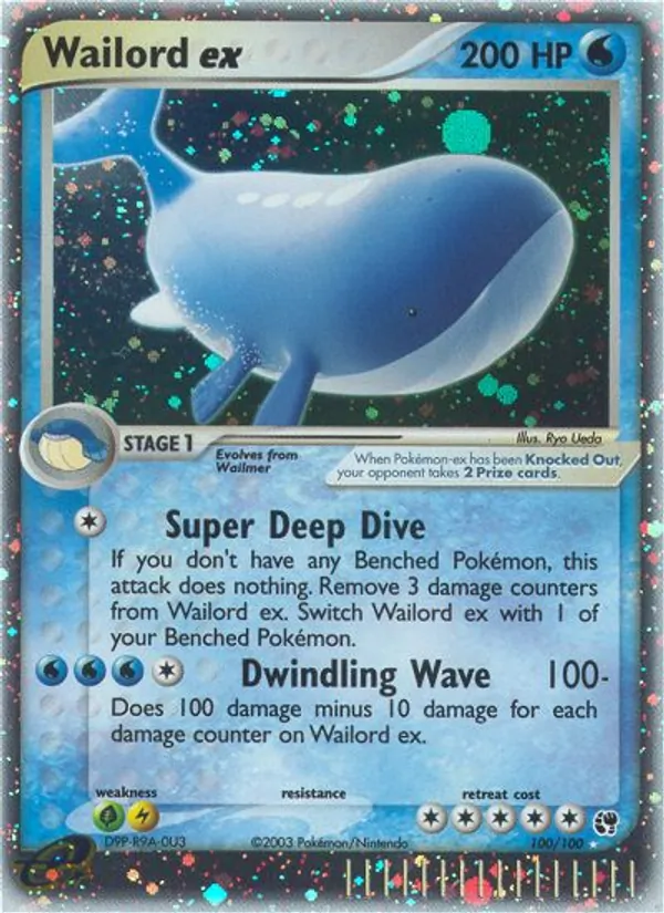 Wailord-ex 100/100