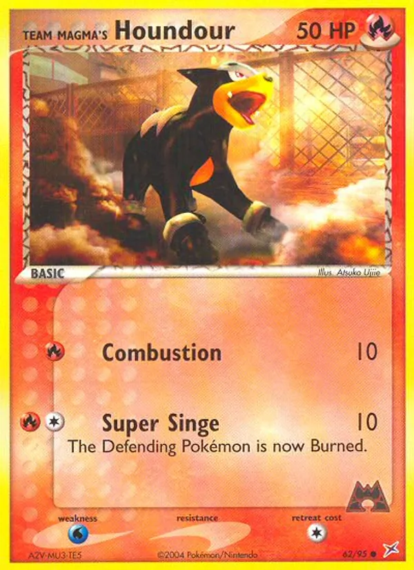 Team Magmas Hunduster 62/95