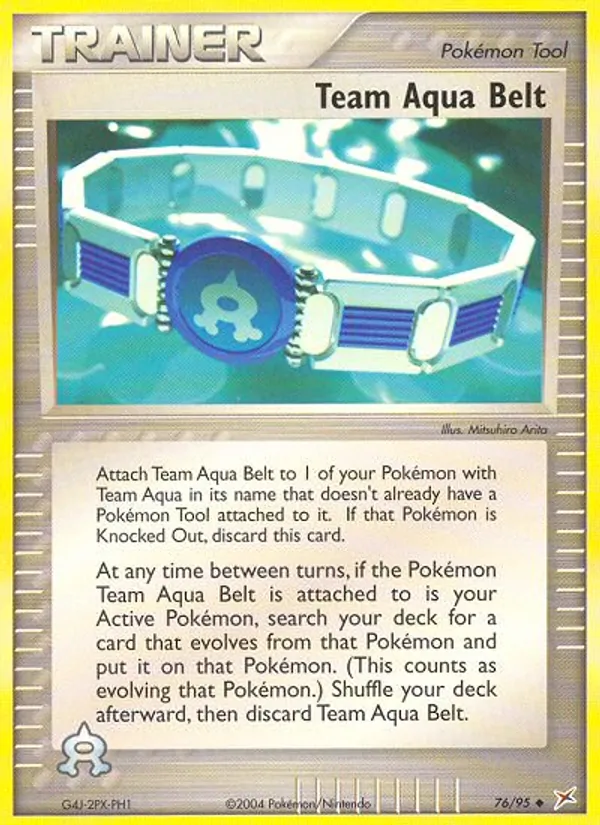 Team Aqua Gürtel 76/95