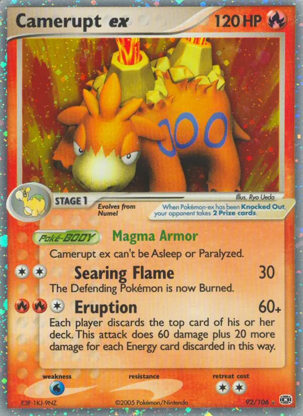 Camerupt-ex 92/106