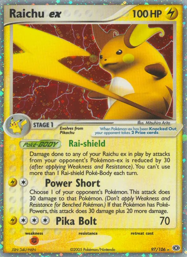 Raichu-ex 97/106