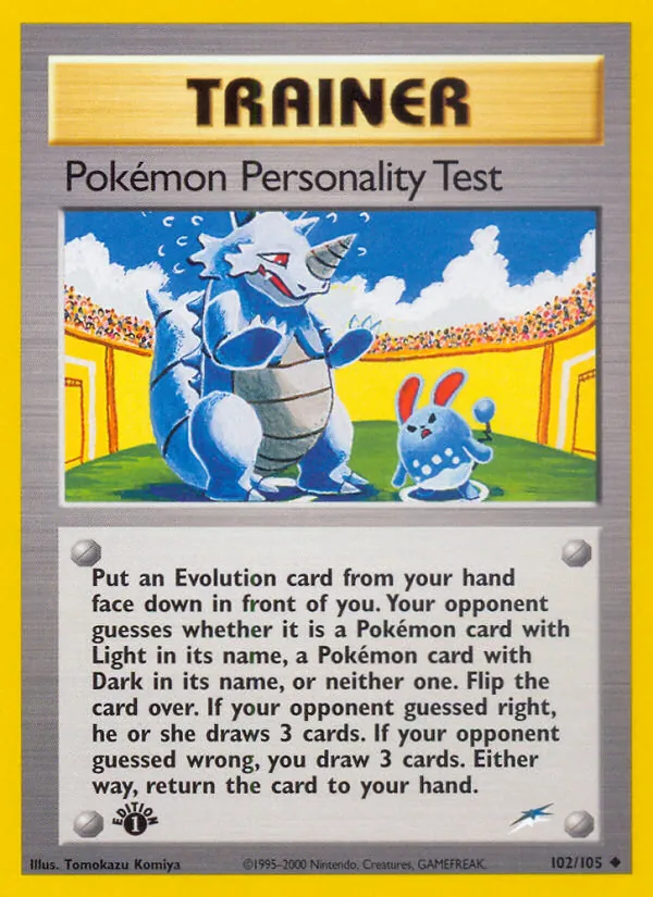 Pokémon-Persönlichkeitstest 102/105