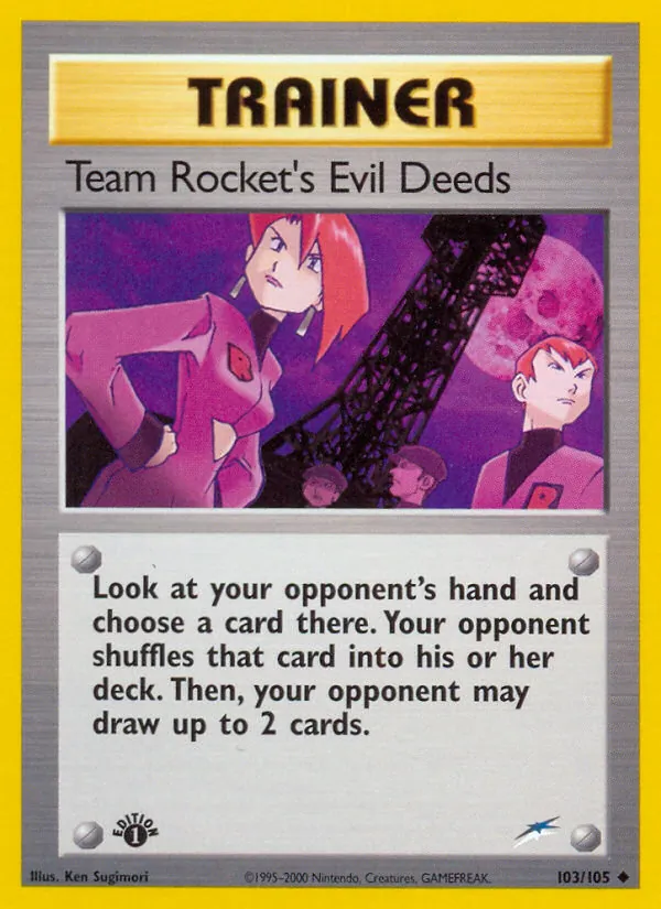 Die Übeltaten des Team Rocket 103/105