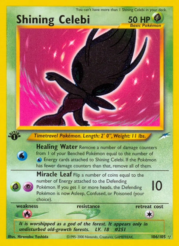 Schimmerndes Celebi 106/105