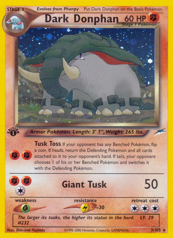 Dunkles Donphan 3/105