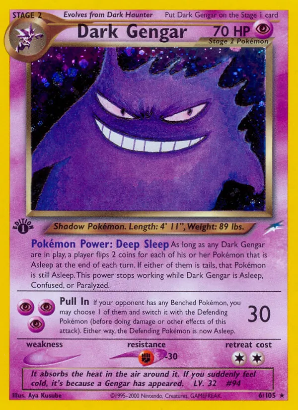 Dunkles Gengar 6/105