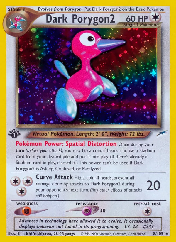Dunkles Porygon2 8/105