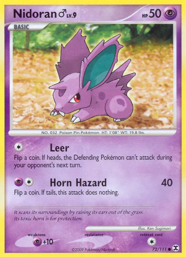 Nidoran m 72/111