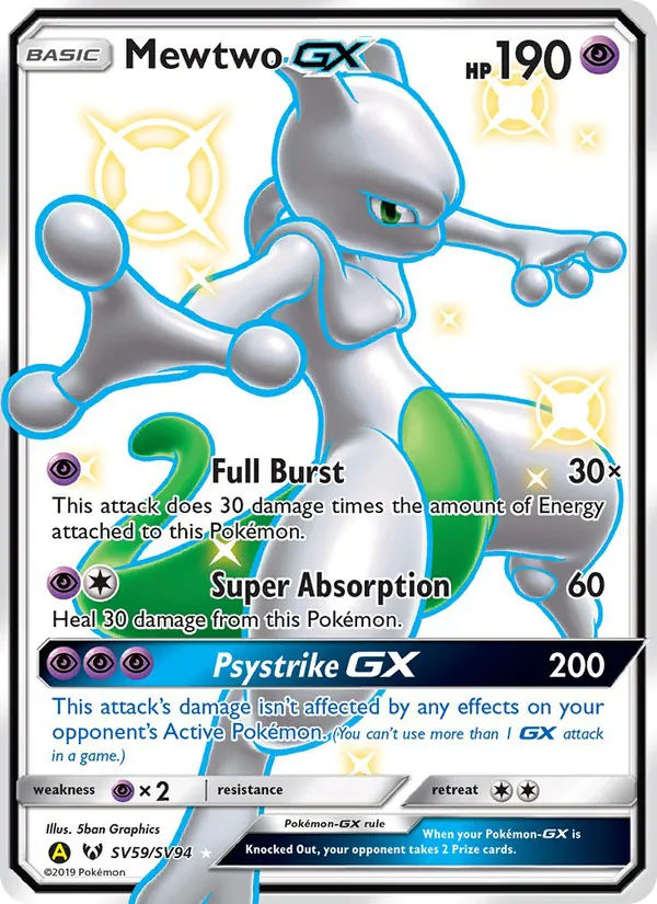 Mewtu-GX SV59
