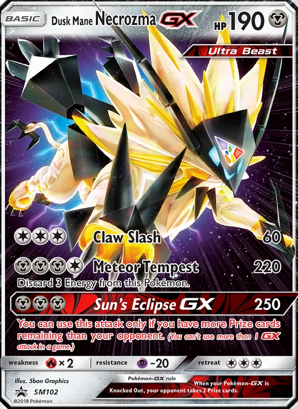 Abendmähne-Necrozma GX SM102