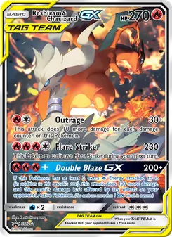 Reshiram & Glurak GX