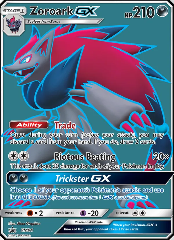 Zoroark GX SM84