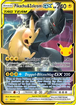 Pikachu & Zekrom GX