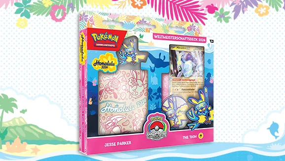 Pokémon-Sammelkartenspiel-Weltmeisterschaftsdecks 2024
