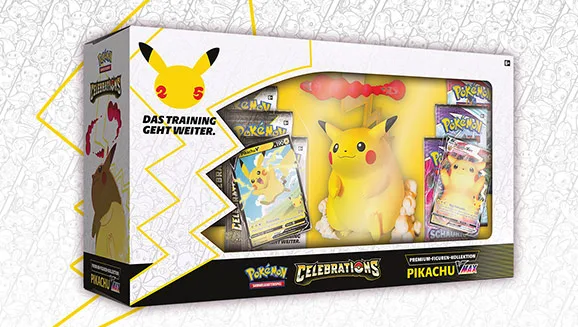 Premium-Figuren-Kollektion Celebrations: Pikachu-VMAX