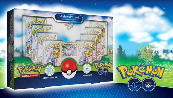 Premium-Kollektion Pokémon GO: Strahlendes Evoli