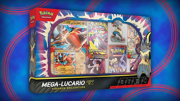 Figuren-Kollektion Mega-Lucario-ex