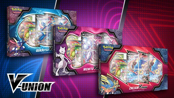 Spezial-Kollektion Pokémon-V-UNION (Mewtu/Quajutsu/Zacian)