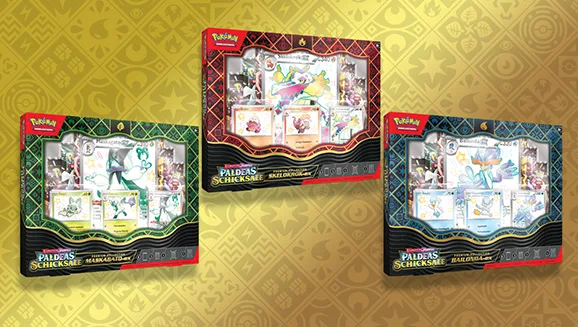 Premium-Kollektion Paldeas Schicksale: Pokémon-ex